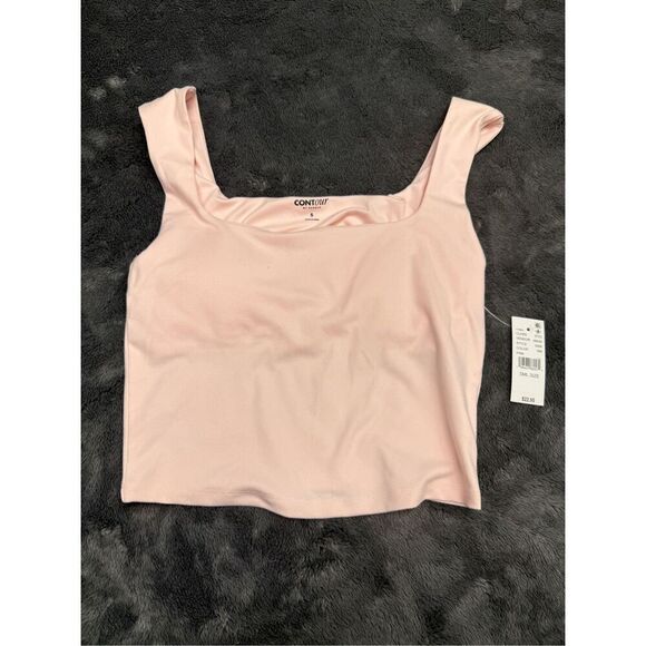 NWT Pac Sun Amaya Pink Connor Tank Top. Women’s Small  #crop - Picture 5 of 6